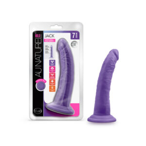 Au Naturel Bold Jack 7" Dildo Purple