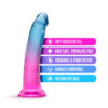 B Yours Beautiful Sky 7" Dildo Sunset - Image 2