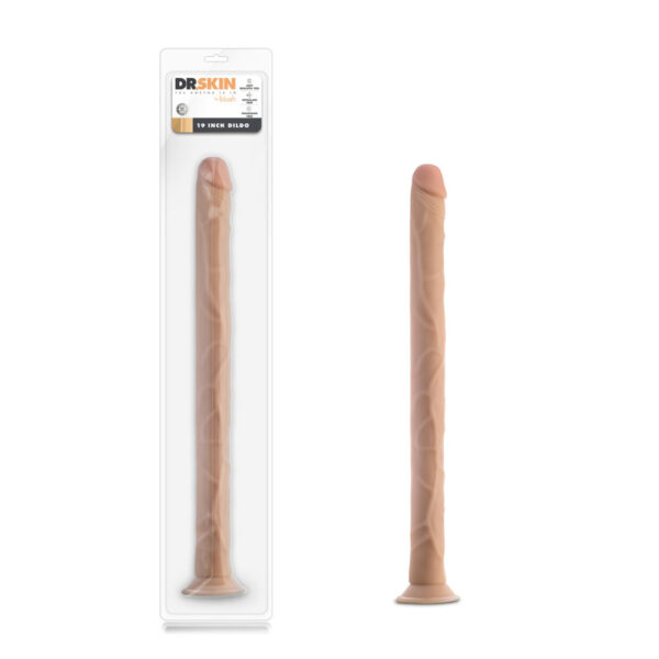 Dr. Skin 19'' Dildo Beige