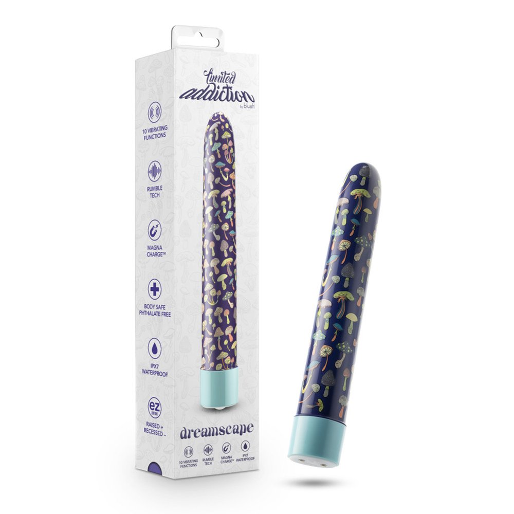 Limited Addiction Dreamscape 7" Rechargeable Vibe Blue 1 Limited Addiction Dreamscape 7" Rechargeable Vibe Blue