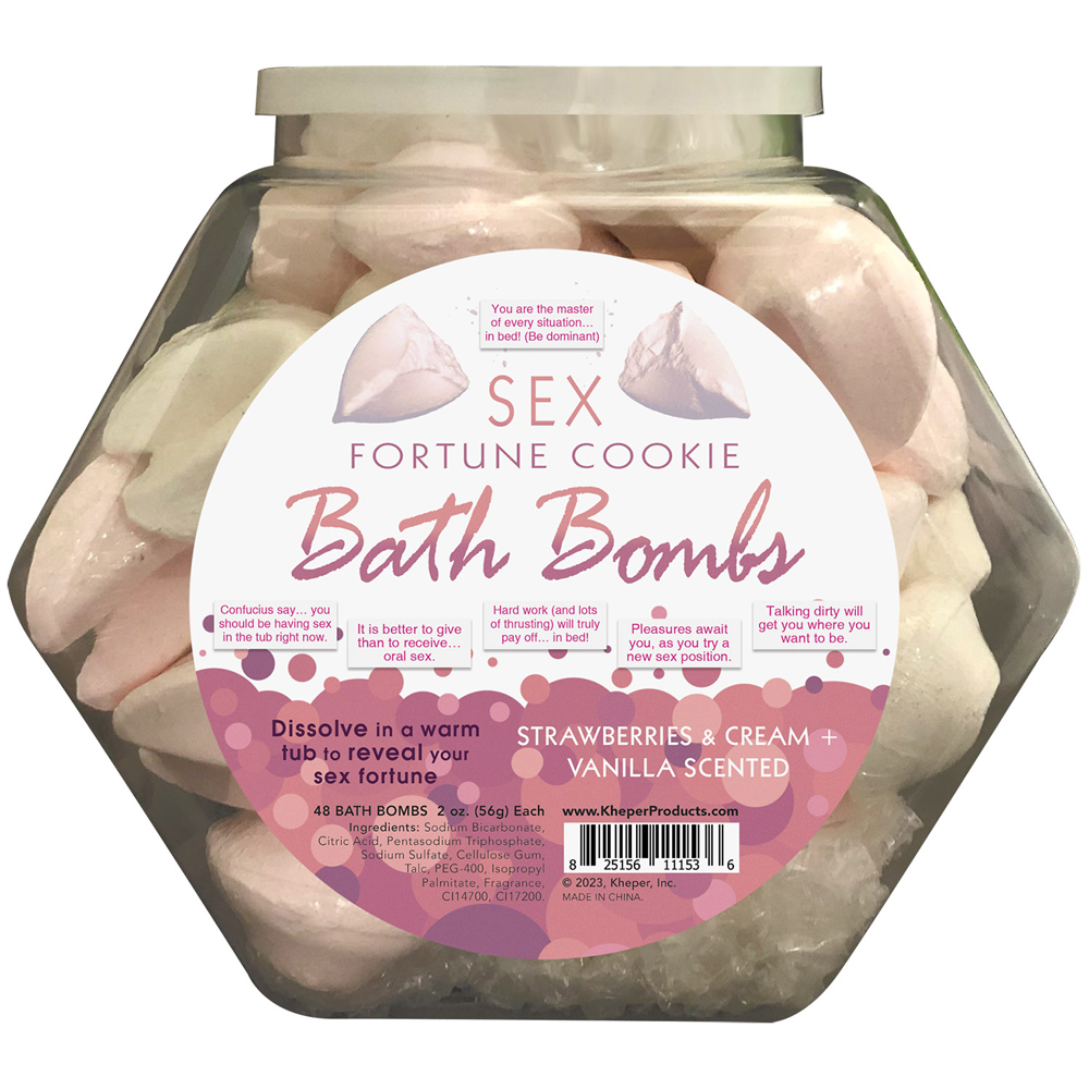 Sex Fortune Cookie Bath Bomb Fishbowl 48 Pcs 1 Sex Fortune Cookie Bath Bomb Fishbowl 48 Pcs