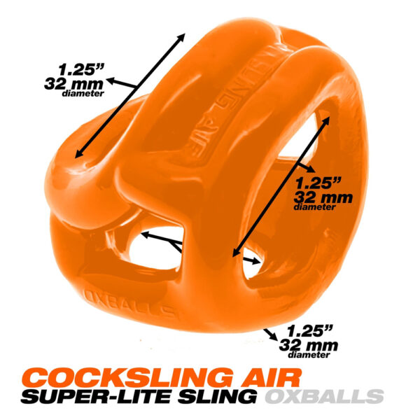 Cocksling Air Original Cocksling Made Lite Orange - Image 3