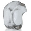 Big-D Shaft Grip Cockring Clear - Image 2