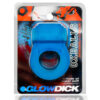 Glowdick Cockring With Led Blue Ice