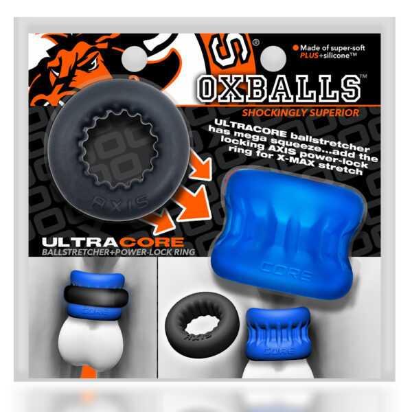 Ultracore Core Ballstretcher W/Axis Ring Blue Ice