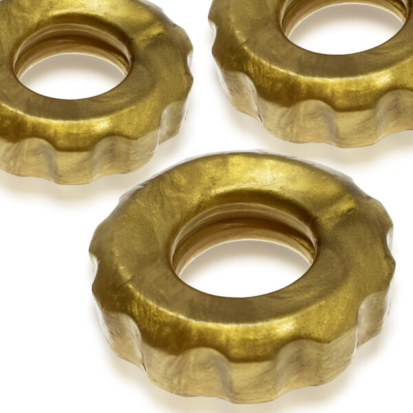 Super Huj 3-Pack Cockrings Bronze Metallic - Image 3