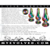 Rainbow Metal Plug Set - Image 3