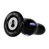 Rear Rocker Vibrating Glass Anal Plug - Image 3