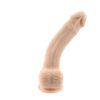 7" Natural Feel Flexskin Dildo Light - Image 2