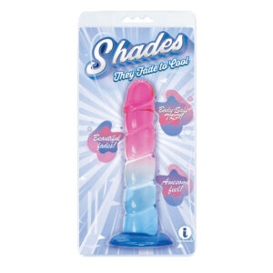 Shades 7.5" Swirl Tpr Pink And Blue