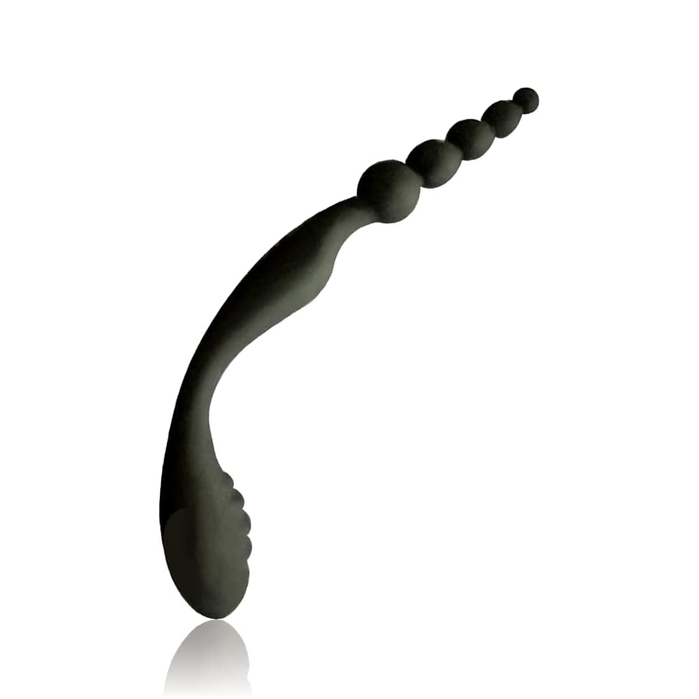 The 9's S-Double Header Double Ended Silicone Anal Beads 2 The 9's S-Double Header Double Ended Silicone Anal Beads - Image 2
