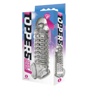 The 9's Toppers Penis Extender Clear