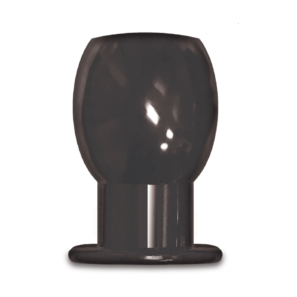 The 9's Port Hole Hollow Butt Plug Black 2 The 9's Port Hole Hollow Butt Plug Black - Image 2