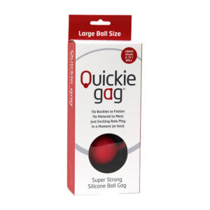 Quickie Ball Gag Large Red