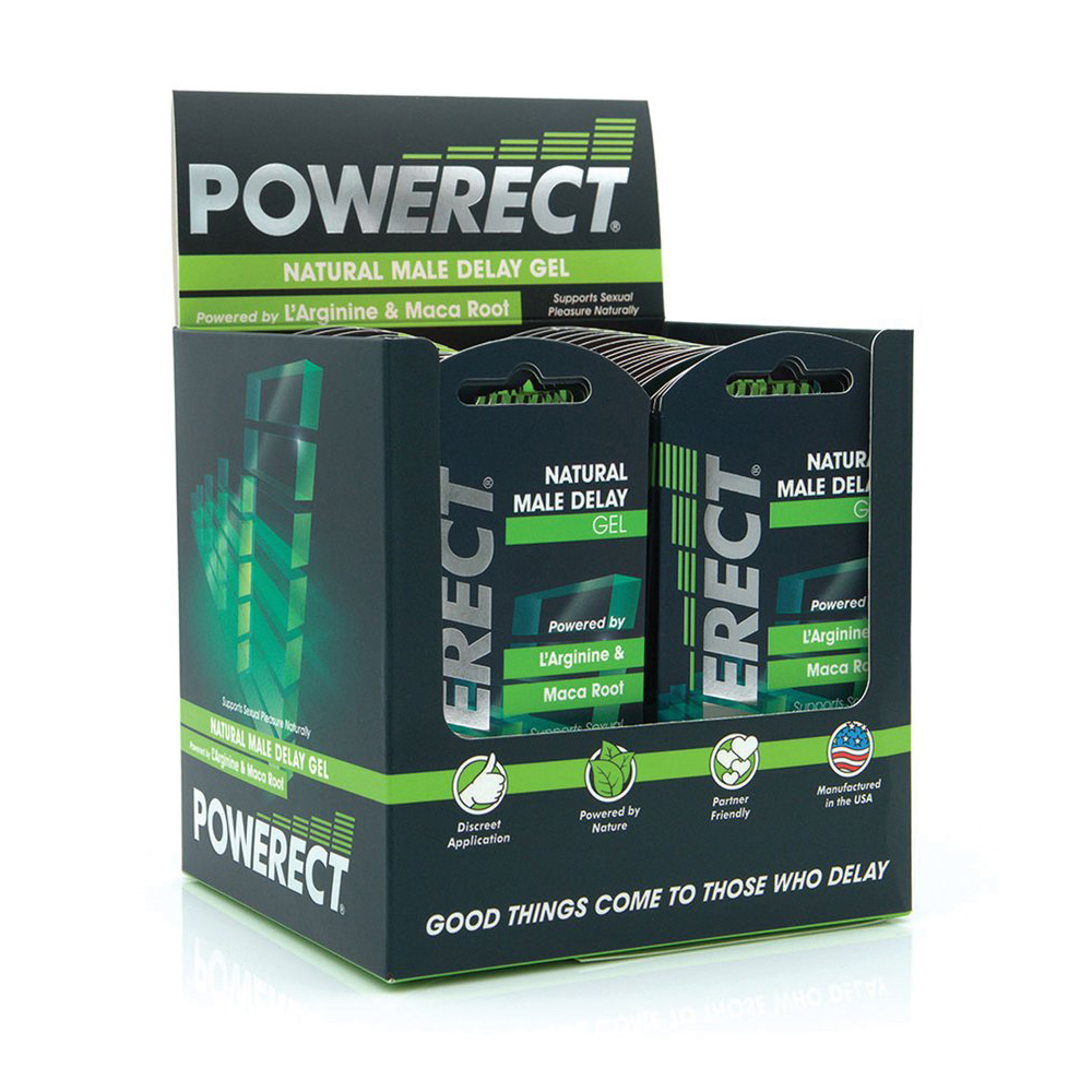 Powerect Natural Delay Serum Foil 5 Ml. 36Ct Display 1 Powerect Natural Delay Serum Foil 5 Ml. 36Ct Display