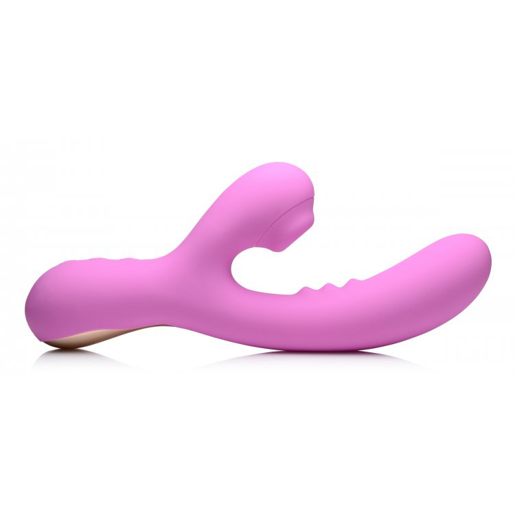 Inmi Shegasm 8X Silicone Suction Rabbit Pink 2 Inmi Shegasm 8X Silicone Suction Rabbit Pink - Image 2