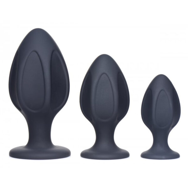 Master Series Triple Juicers Silicone Anal Trainer Set - Image 2