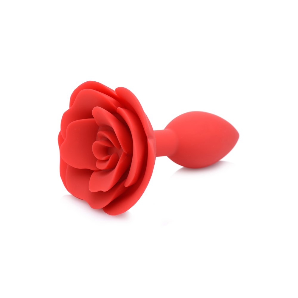 Master Series Booty Bloom Silicone Rose Anal Plug Medium 2 Master Series Booty Bloom Silicone Rose Anal Plug Medium - Image 2