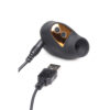 Shegasm Mini 12X Mini Silicone Clit Stimulator Black - Image 3