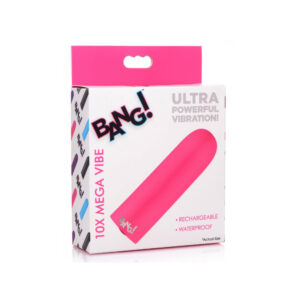 Bang! 10X Mega Silicone Vibrator Pink