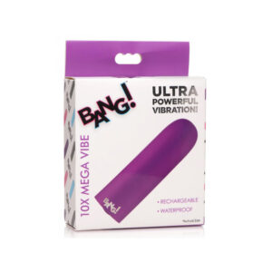 Bang! 10X Mega Silicone Vibrator Purple