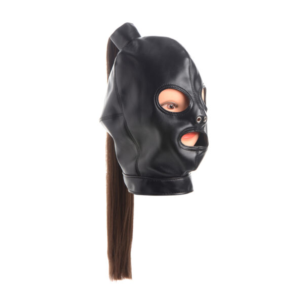 Strict Ponytail Bondage Hood - Image 2
