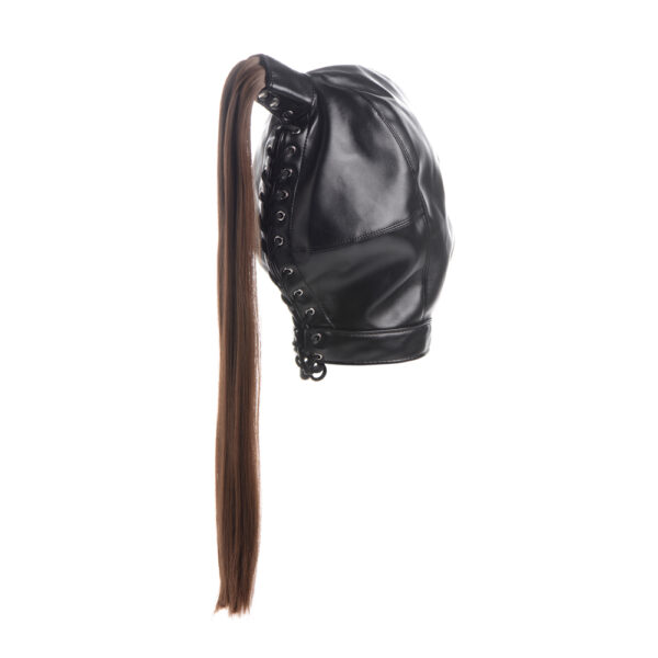 Strict Ponytail Bondage Hood - Image 3