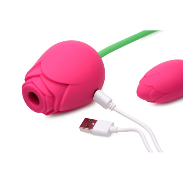 Inmi Bloomgasm Rose Duet Pink Sucking Rose & Vibrating Rosette - Image 3