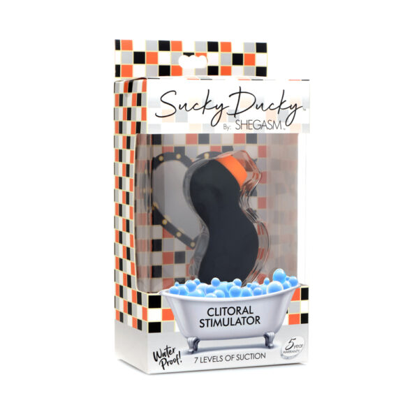 Shegasm Sucky Ducky Clitoral Stimulator Black