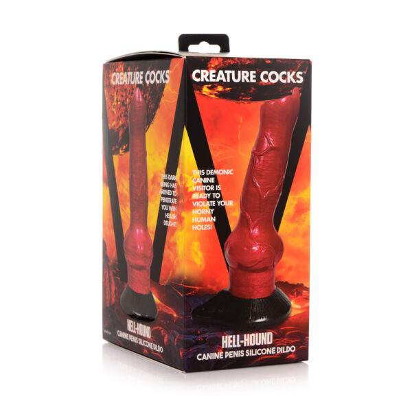 Creature Cocks Hell-Hound Canine Penis Silicone Dildo