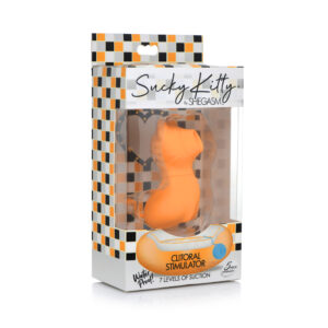 Shegasm Sucky Kitty 7X Clitoral Stimulator Orange