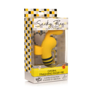Shegasm Sucky Bee Clitoral Stimulating Finger Vibe