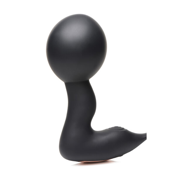 Swell Inflatable & 10X Vibrating Prostate Plug W/ Cock & Ball Ring & Remote - Image 3