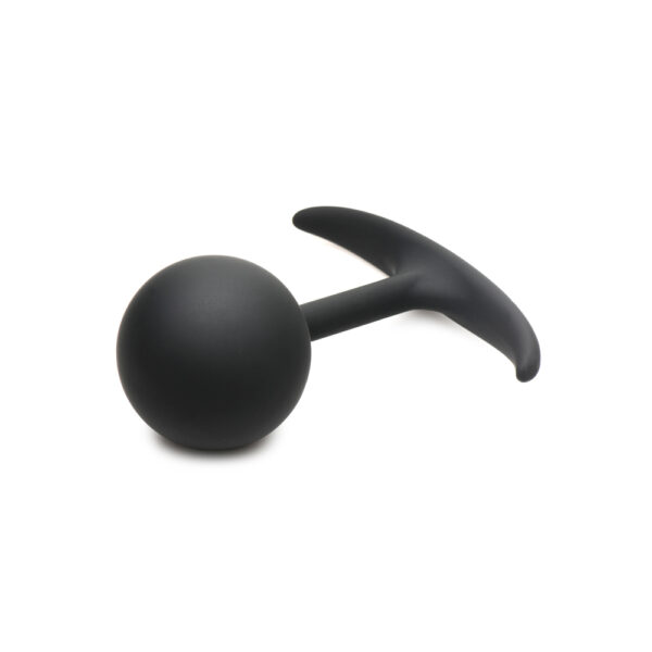 Heavy Hitters Comfort Plugs Premium Silicone 4.7'' Weighted Round Plug - Image 2