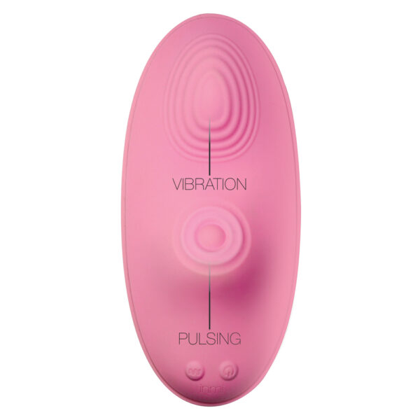 Inmi The Pulse Slider Pulsing & Vibrating Silicone Pad W/ Remote - Image 3