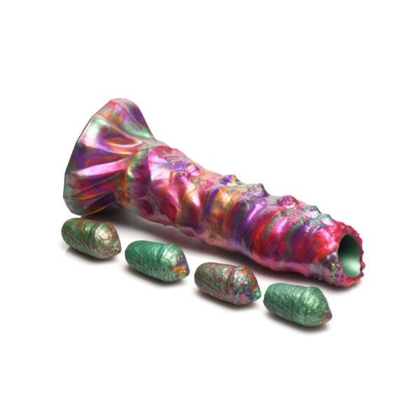 Creature Cocks Larva Silicone Ovipositor Dildo W/ Eggs - Image 2