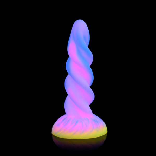 Creature Cocks Moon Rider Glow-In-The-Dark Unicorn Dildo - Image 2