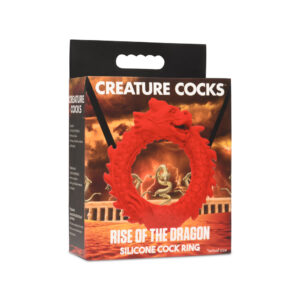 Creature Cocks Rise Of The Dragon Silicone Cock Ring