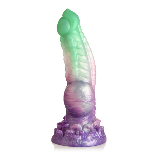 Creature Cocks Aqua Phoenix Silicone Dildo - Image 2
