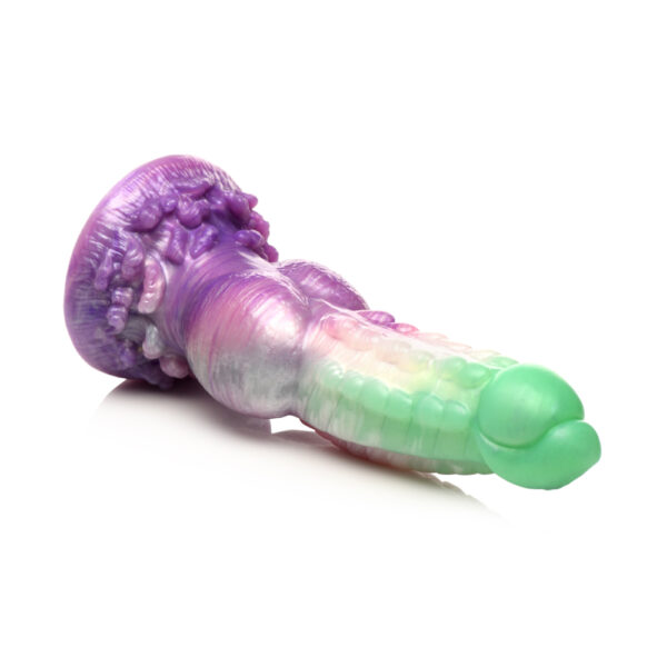 Creature Cocks Aqua Phoenix Silicone Dildo - Image 3