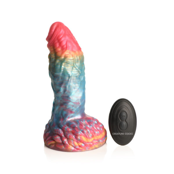 Creature Cocks Rainbow Phoenix Vibrating Dildo - Image 2