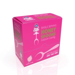 Rock Candy Honey Spoons Cotton Candy Sexual Supplement 24Ct Display