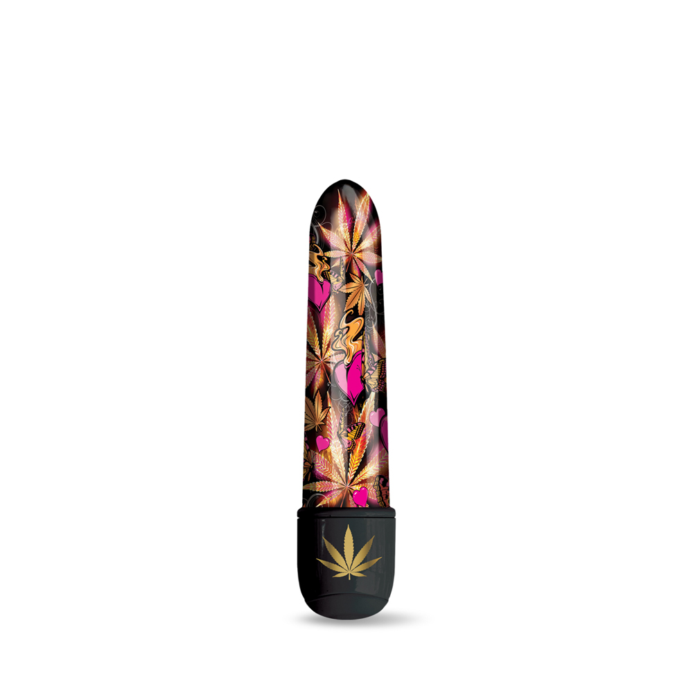 Prints Charming Buzzed 5" Mini Vibe Pink Kush 2 Prints Charming Buzzed 5" Mini Vibe Pink Kush - Image 2