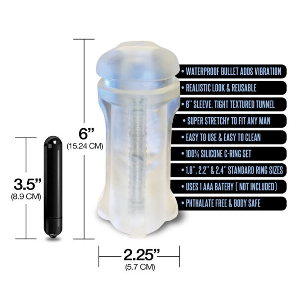 Happy :) Ending Mstr B8 Vibrating Oral Pack - Image 3