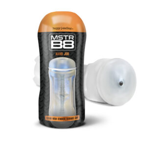 Mstr B8 In The Clear-View Stroker Cup Hand Job