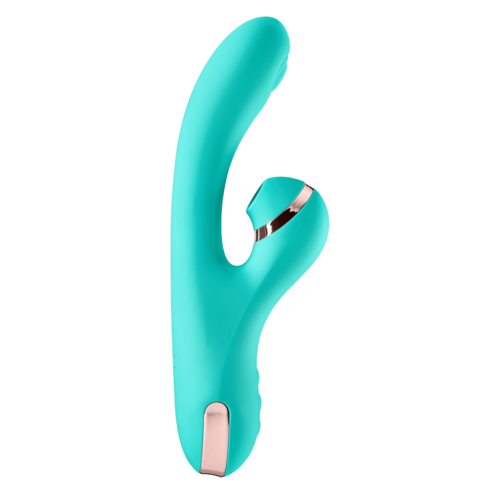 Pro Sensual Series Magnetic Pulsation And Air Pulsation G Spot Rabbit Teal 2 Pro Sensual Series Magnetic Pulsation And Air Pulsation G Spot Rabbit Teal - Image 2