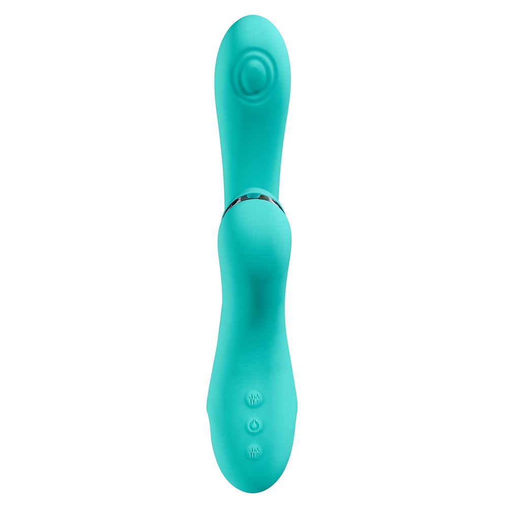 Pro Sensual Series Magnetic Pulsation And Air Pulsation G Spot Rabbit Teal 3 Pro Sensual Series Magnetic Pulsation And Air Pulsation G Spot Rabbit Teal - Image 3