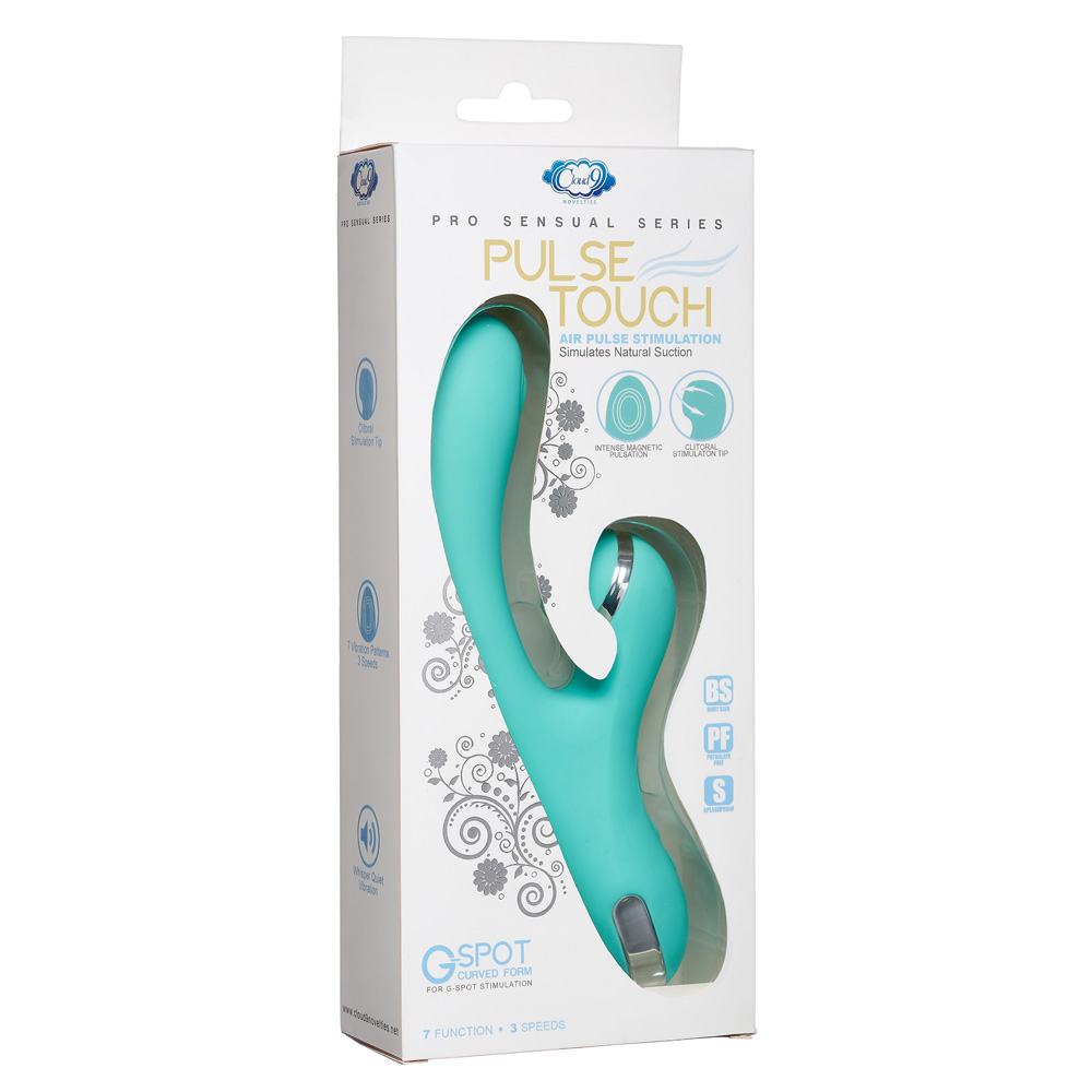 Pro Sensual Series Magnetic Pulsation And Air Pulsation G Spot Rabbit Teal 1 Pro Sensual Series Magnetic Pulsation And Air Pulsation G Spot Rabbit Teal