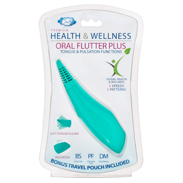 Oral Flutter Plus Tongue & Pulsation Function Teal