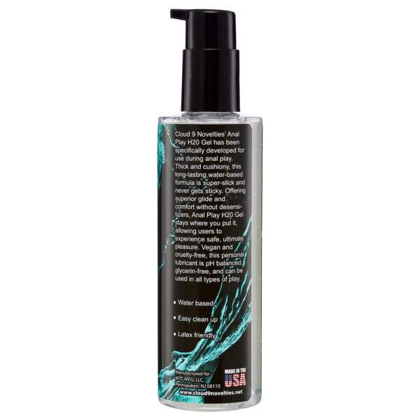 Cloud 9 H2O Anal Play Gel 8 Oz. - Image 2